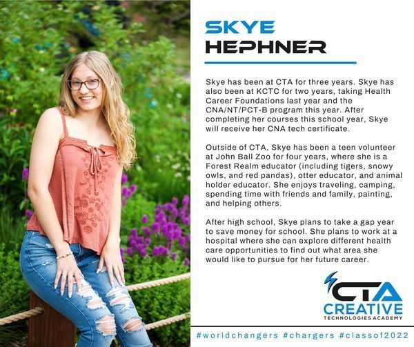 Senior Skye Hephner